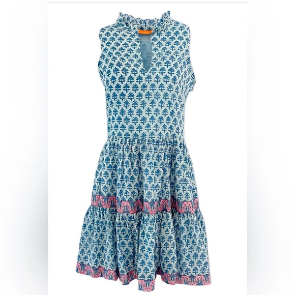 Oliphant Holland Yoke Dress Size XLarge Boho Bohemian - Picture 2 of 5